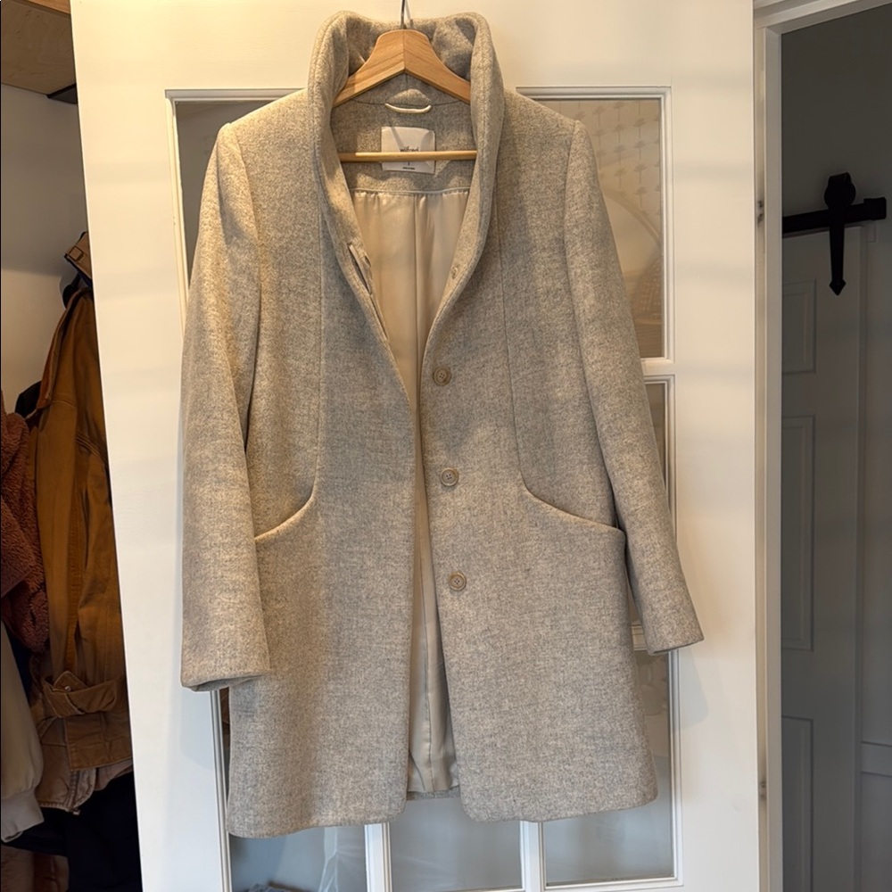 Wilfred Light Beige Trench Coat